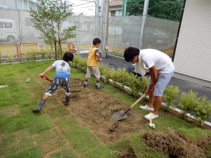 家庭菜園 社会福祉法人 日本児童育成園
