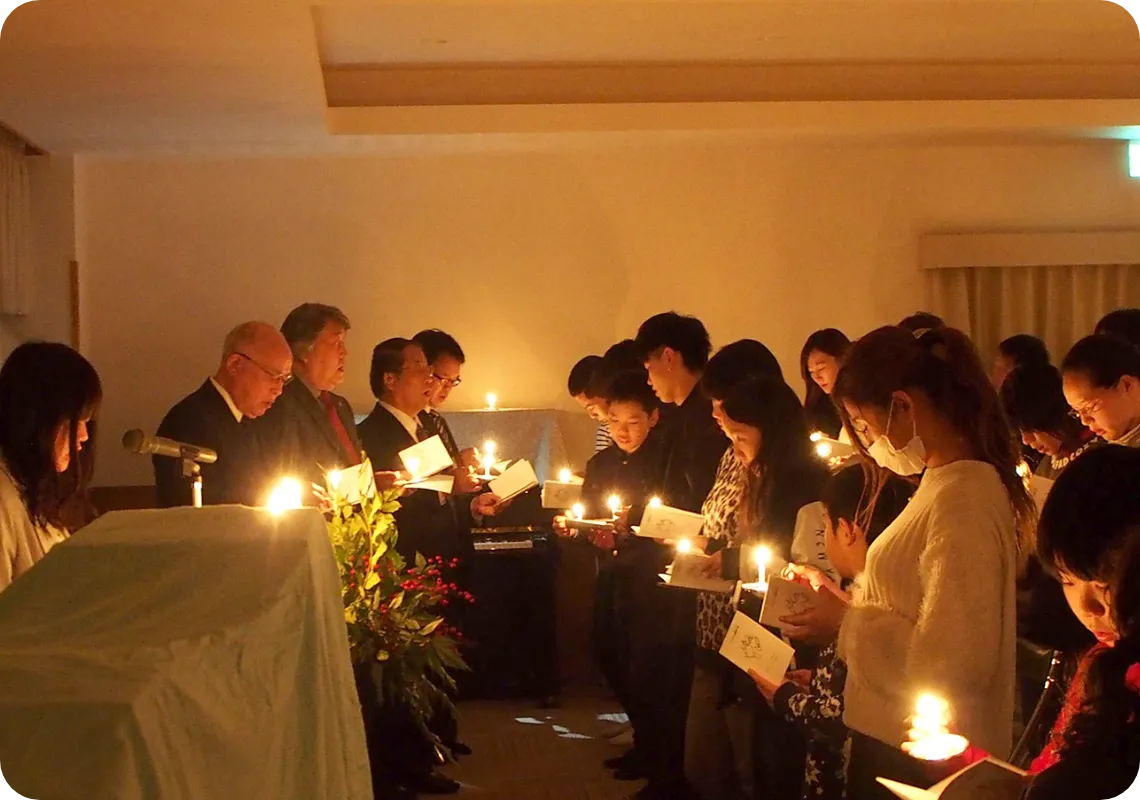クリスマス賛美礼拝・祝会