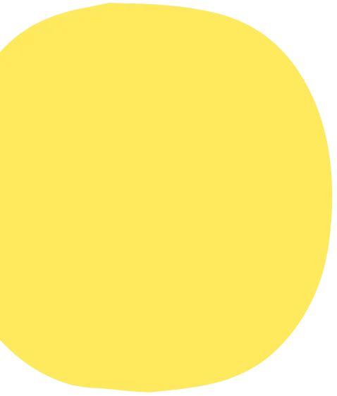 decor circle yellow