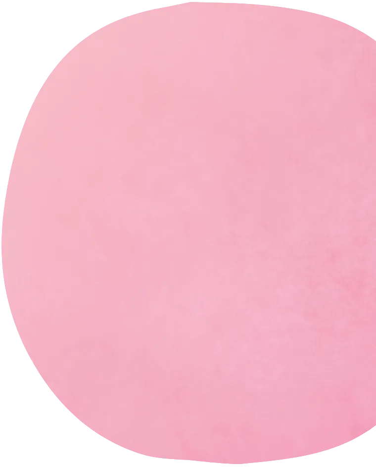 decor circle pink